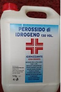 PEROSSIDO DI IDROGENO 130 VOL KG.5